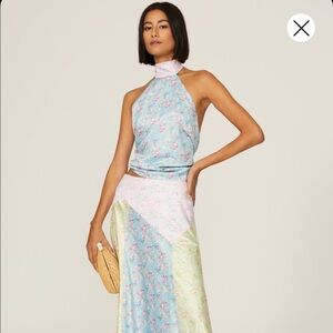 Love shack fancy Boca handkerchief top